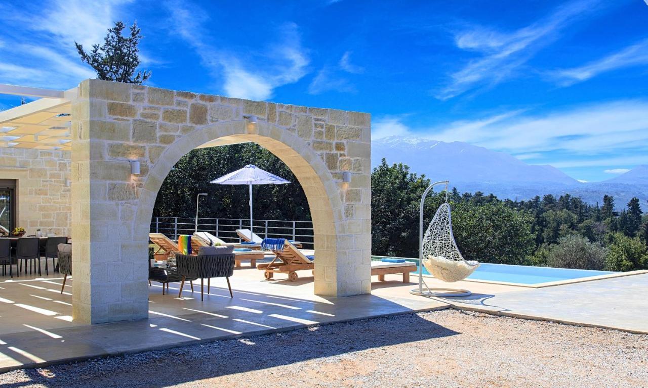 Orientem Villa Heated Pool Georgioupoli Esterno foto
